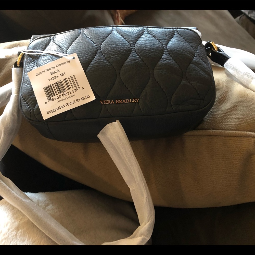 NWT Vera Bradley cross body with wrist strap